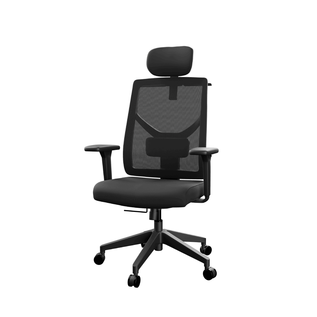 Scaun de birou ergonomic Liftor Focus, negru