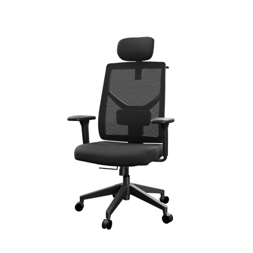 Scaun de birou ergonomic Liftor Focus, negru