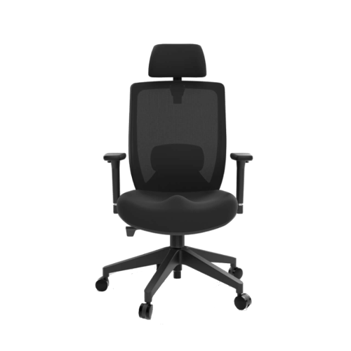 Scaun de birou ergonomic Liftor Space, negru