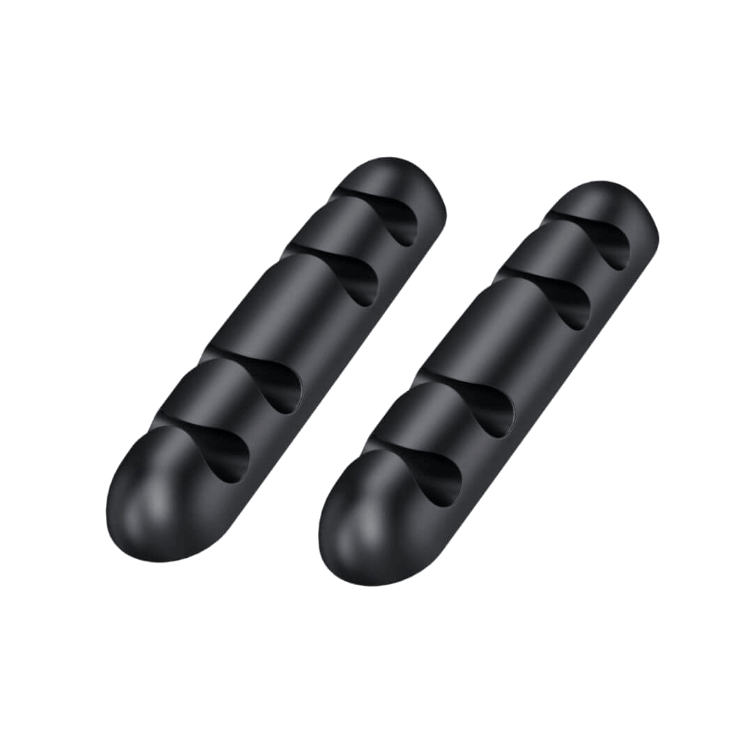 Liftor Cable Clip, organizator cabluri birou, negru