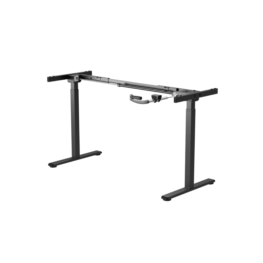 Liftor Entry, cadru birou reglabil manual, negru