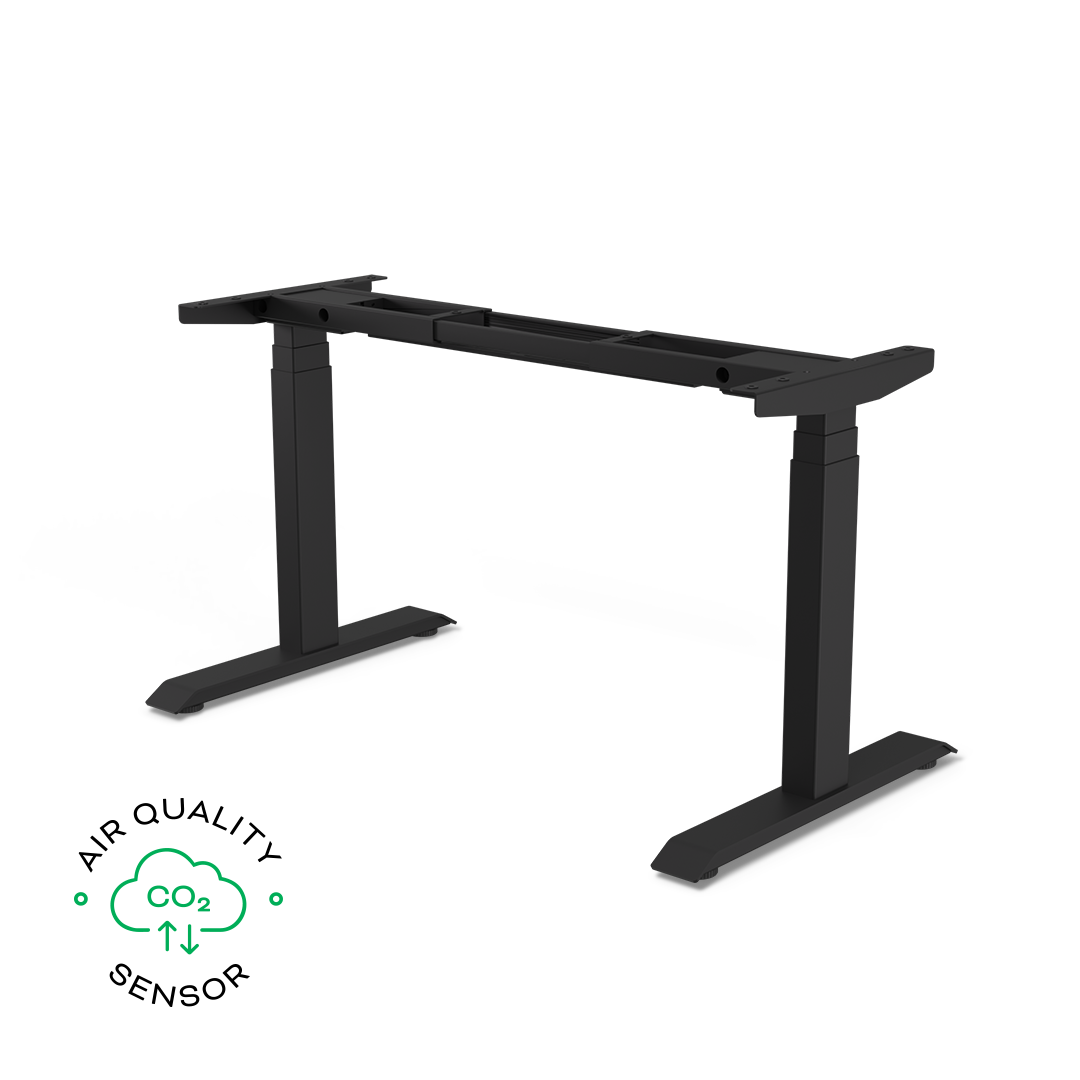 Liftor Expert, cadru birou reglabil, negru