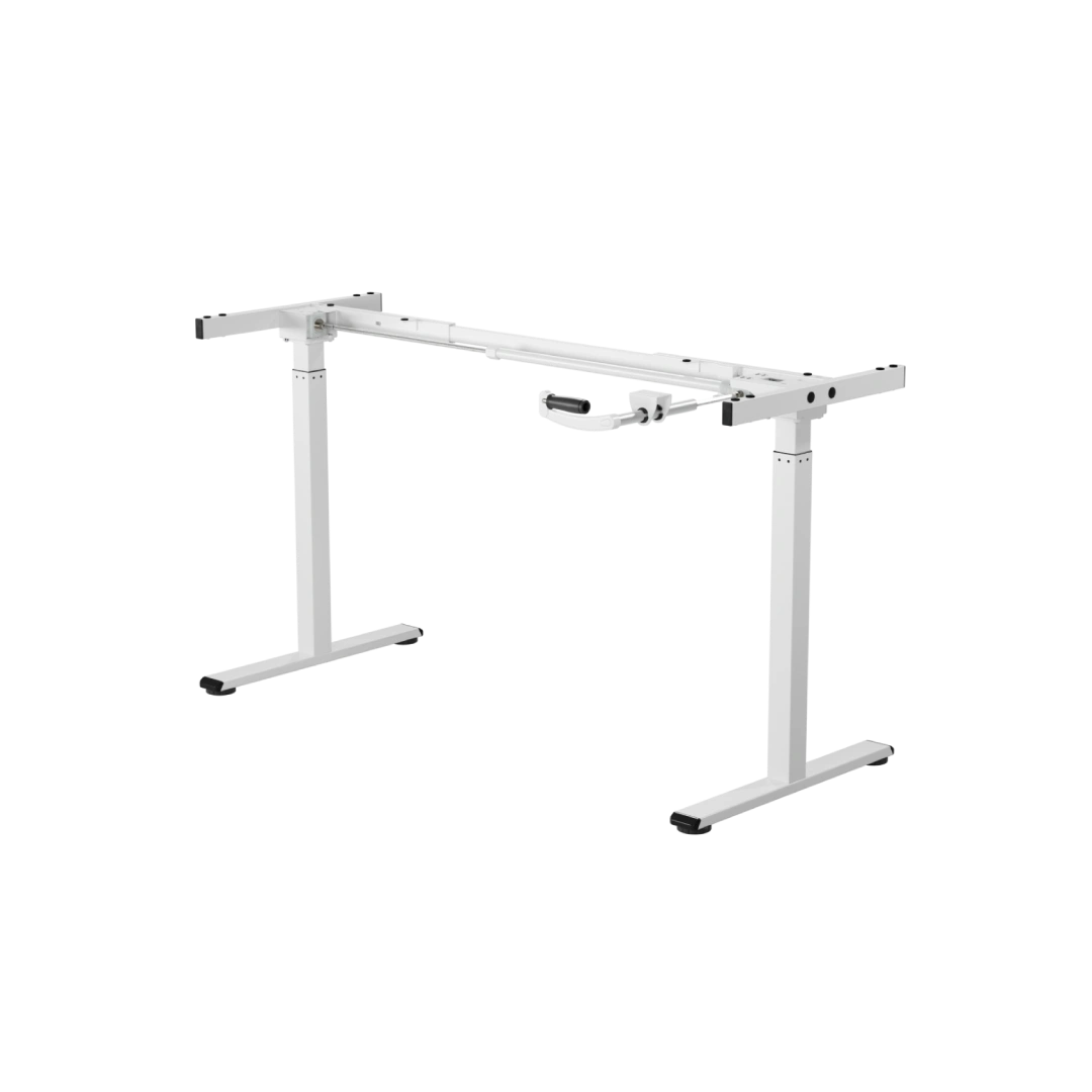 Liftor Entry, cadru birou reglabil manual, alb